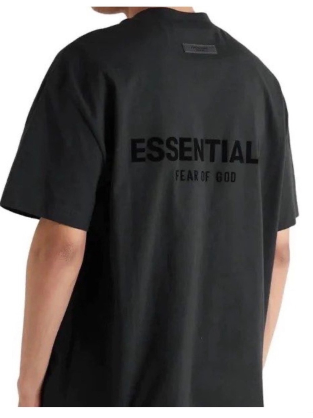 Fear of God Essentials Tee Stretch Limo - Black